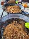 traditional asian dish Mee Goreng Royalty Free Stock Photo