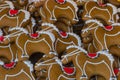 Many Gingerbread Horses on Christmas Market