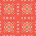 Traditionally, native looking seamless pattern