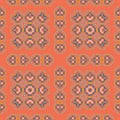 Traditionally, native looking seamless pattern