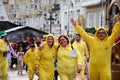 the traditional San Silvestre race in Vigo 2023 Royalty Free Stock Photo