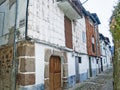 Traditionals buildings on jewish neighborhood in Hervas, Spain