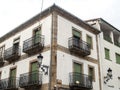 Traditionals buildings on jewish neighborhood in Hervas, Spain