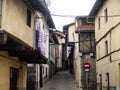 Traditionals buildings on jewish neighborhood in Hervas, Spain