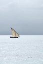 Dhow boat. Zanzibar, Tanzania, Africa Royalty Free Stock Photo