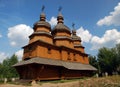 Traditionnal ukrainian church Royalty Free Stock Photo