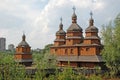 Traditionnal ukrainian church Royalty Free Stock Photo