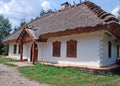 Traditionnal ukrainian house Royalty Free Stock Photo