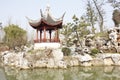 The tradtional bulding reflection on Lake(Jiaxing,China)