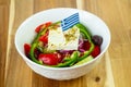 Tradtitional Greek salad