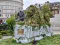 Trafalgar Square Green Installation Royalty Free Stock Photo