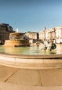 London - Trafalgar Square on a clear Winter morning