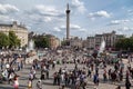 Trafalgar Square London Royalty Free Stock Photo