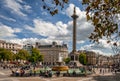 Trafalgar Square, London. Royalty Free Stock Photo