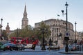 Trafalgar Square (view from Charing Cross), London