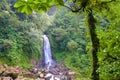 Trafalgar waterfall in Guadeloupe, Caribbean Royalty Free Stock Photo