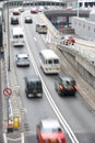 Traffic Along Busy Street