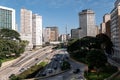 Traffic avenue city sao paulo Royalty Free Stock Photo