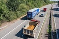 Traffic on British motorway