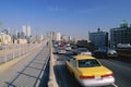 Traffic on the Brooklyn Bridge