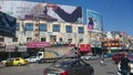 Traffic and Buildings in Nablus City Center