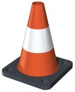 Traffic Cone Royalty Free Stock Photo