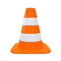 Traffic Cone Isolated Royalty Free Stock Photo