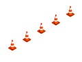 Traffic cone for use roads