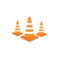 traffic cone vector illustration design Royalty Free Stock Photo