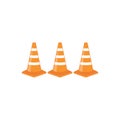 traffic cone vector illustration design Royalty Free Stock Photo