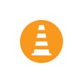 traffic cone vector illustration design Royalty Free Stock Photo
