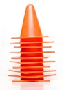 Traffic Cones Royalty Free Stock Photo