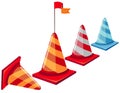 Traffic cones Royalty Free Stock Photo
