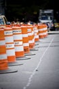 Traffic Cones Royalty Free Stock Photo