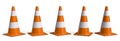 Traffic Cones Barrier Road Alert