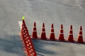Traffic cones pattern