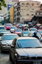 Traffic Congestion in Bangkok Thailand, Southeast Asia