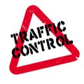 Traffic Control rubber stamp