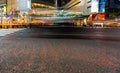 Traffic crosses the Shibuya Scramble crosswalk, in Tokyo, Japan