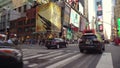 traffic crossing Times Square