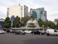 Traffic in Downtown Mexico City