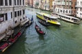 Traffic on he Grand Canal Royalty Free Stock Photo