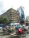 Traffic in Ho Chi Minh City Royalty Free Stock Photo