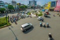 Traffic in Hochiminh city, Vietnam.