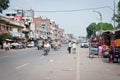 Traffic on Indian street