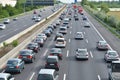 Traffic jam on german motorway