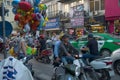 Traffic Jam in Ho Chi Minh City Vietnam Royalty Free Stock Photo