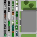 Traffic Jam Image Royalty Free Stock Photo