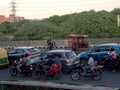 Traffic jam in Morning time Indian roads