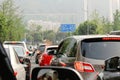 Traffic Jam Royalty Free Stock Photo